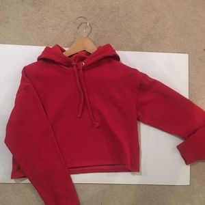 Crop hoodie